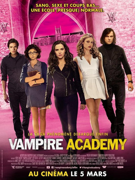 1000 piece jigsaw puzzle for the movie poster: Vampire Academy (2014) ver24