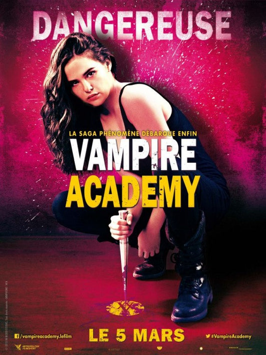 1000 piece jigsaw puzzle for the movie poster: Vampire Academy (2014) ver5
