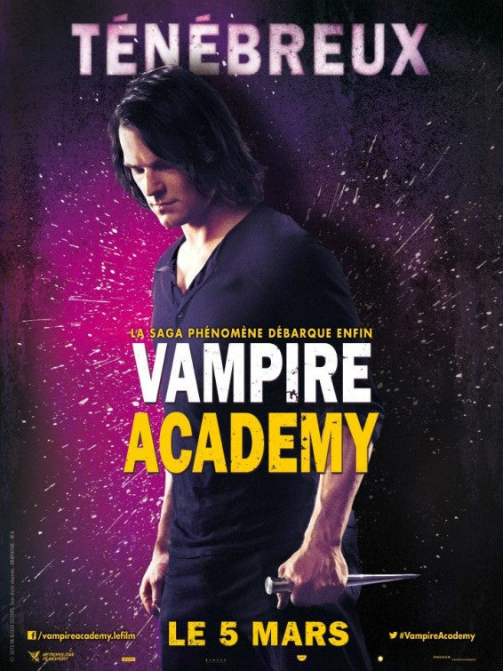 1000 piece jigsaw puzzle for the movie poster: Vampire Academy (2014) ver7