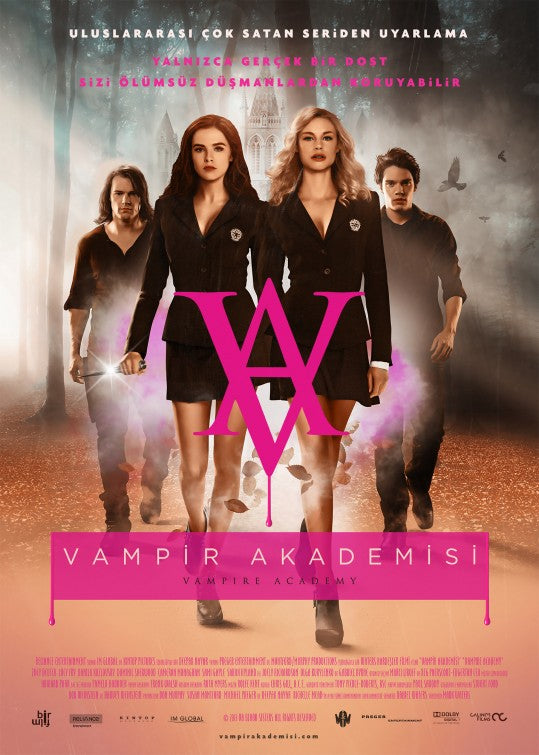 1000 piece jigsaw puzzle for the movie poster: Vampire Academy (2014) ver8