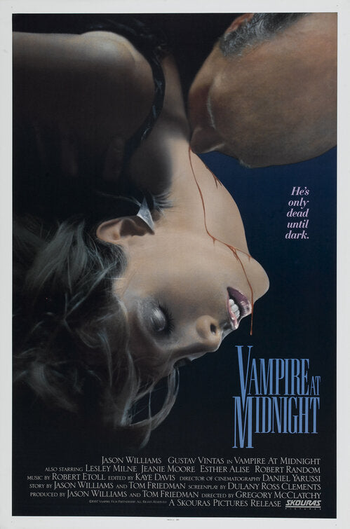 1000 piece jigsaw puzzle for the movie poster: Vampire at Midnight (1988)