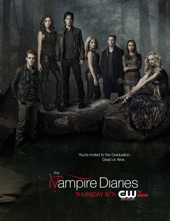 1000 piece jigsaw puzzle for tv poster: The Vampire Diaries, ver44
