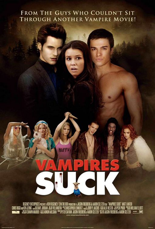 1000 piece jigsaw puzzle for the movie poster: Vampires Suck (2010)