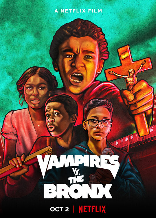 1000 piece jigsaw puzzle for tv poster: Vampires vs. the Bronx