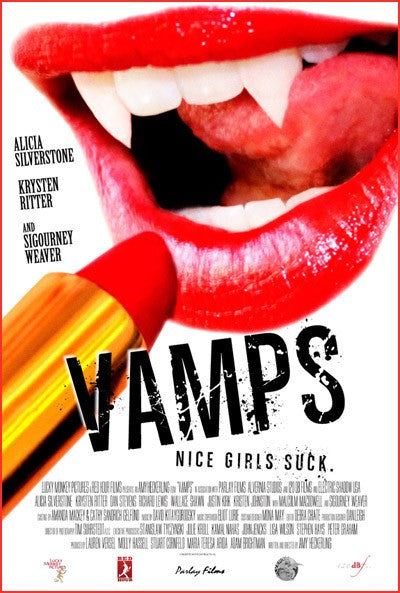 1000 piece jigsaw puzzle for the movie poster: Vamps (2011)
