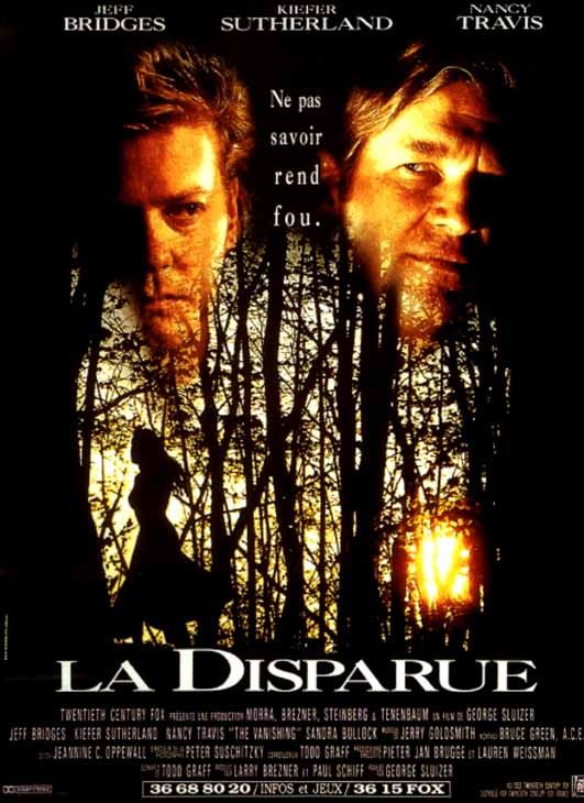 the movie poster: The Vanishing (1993) ver2