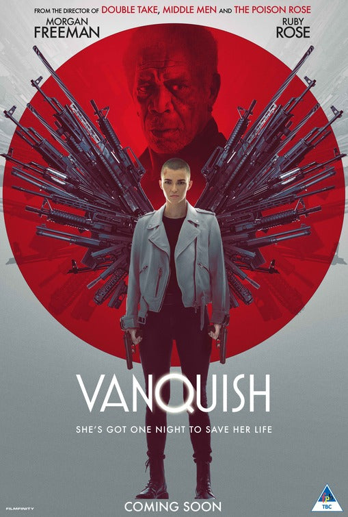 1000 piece jigsaw puzzle for the movie poster: Vanquish (2021)