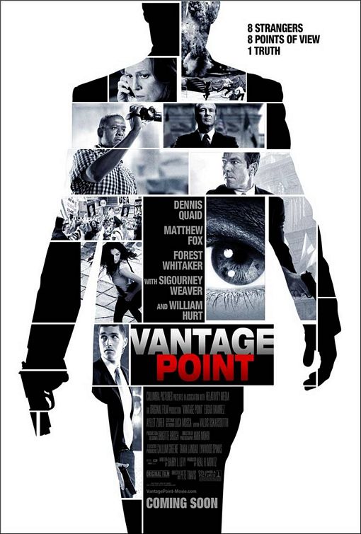 the movie poster: Vantage Point (2008)