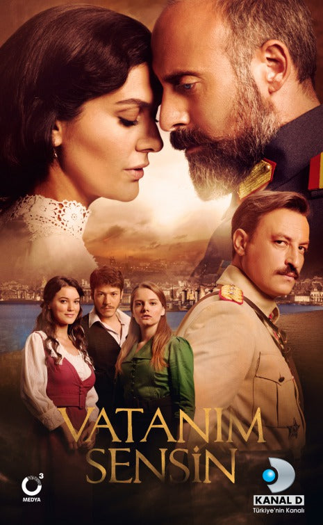 1000 piece jigsaw puzzle for tv poster: Vatanim Sensin