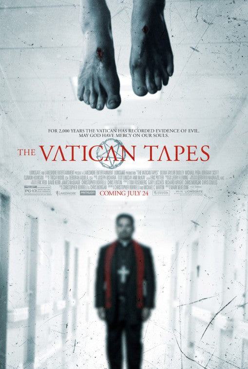 1000 piece jigsaw puzzle for the movie poster: The Vatican Tapes (2015)