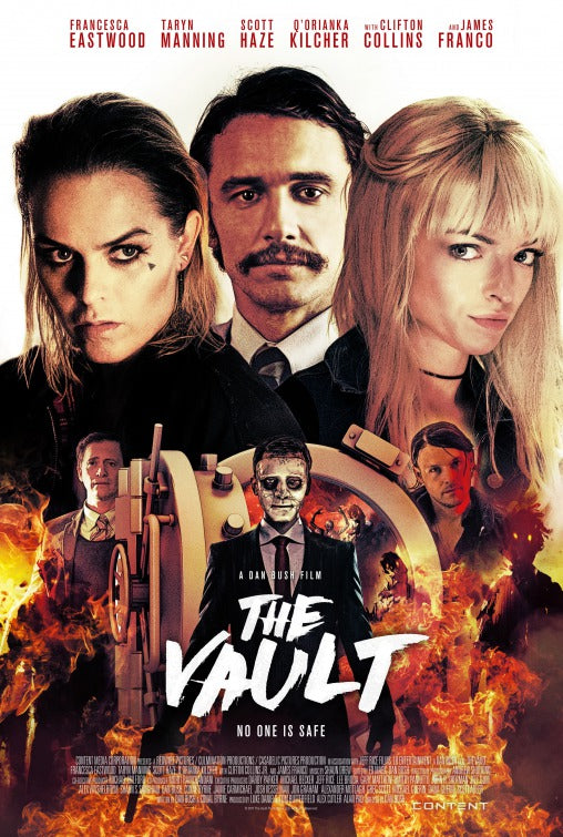 1000 piece jigsaw puzzle for the movie poster: The Vault (2017)
