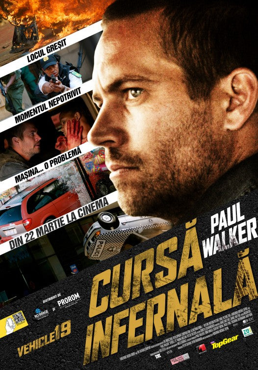 1000 piece jigsaw puzzle for the movie poster: Vehicle 19 (2013) ver2