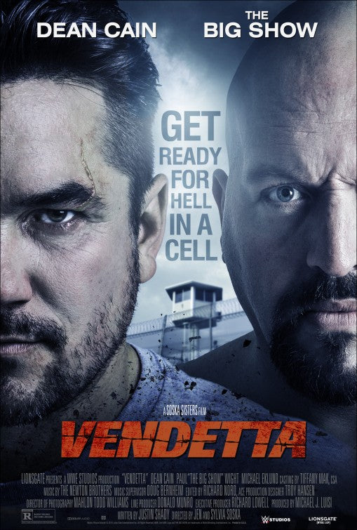 1000 piece jigsaw puzzle for the movie poster: Vendetta (2015)