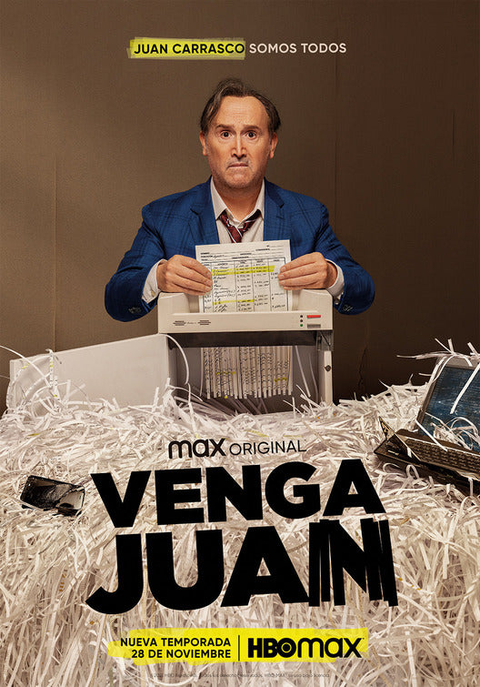 1000 piece jigsaw puzzle for tv poster: Venga Juan