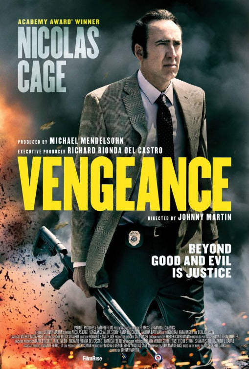 1000 piece jigsaw puzzle for the movie poster: Vengeance: A Love Story (2017)