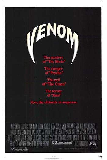 the movie poster: Venom (1982)