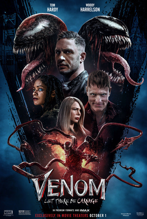 1000 piece jigsaw puzzle for the movie poster: Venom: Let There Be Carnage (2021) ver5