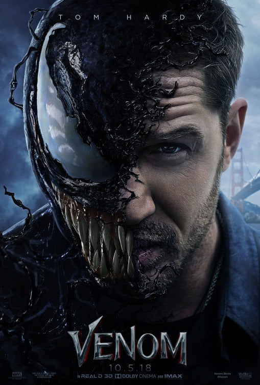 1000 piece jigsaw puzzle for the movie poster: Venom (2018) ver2