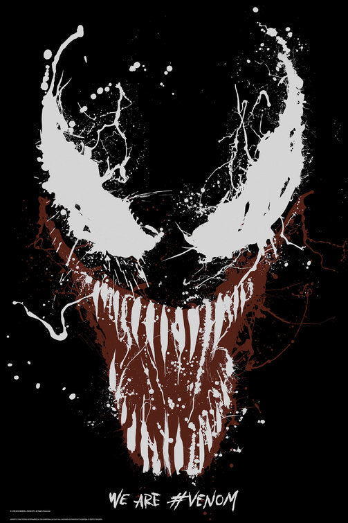1000 piece jigsaw puzzle for the movie poster: Venom (2018) ver5