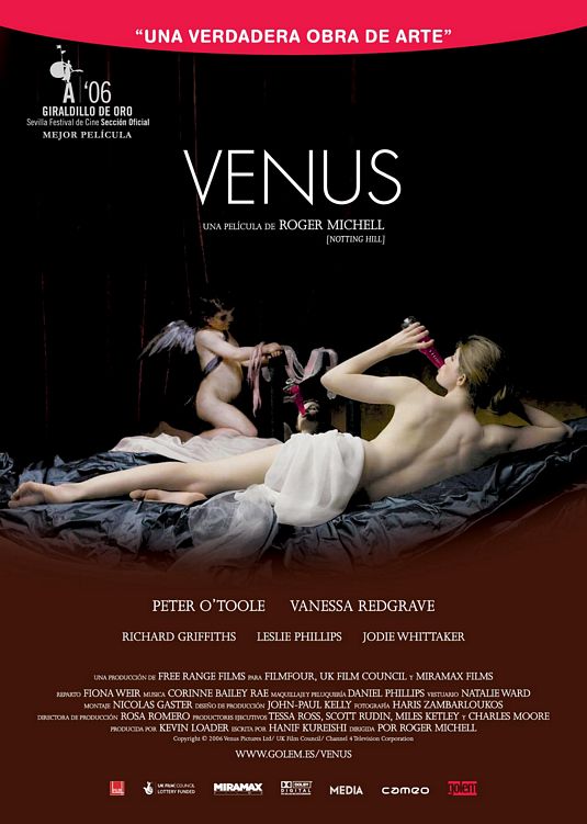 the movie poster: Venus (2006) ver3