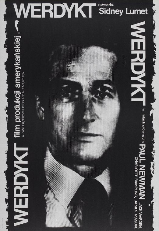 the movie poster: The Verdict (1982) ver2