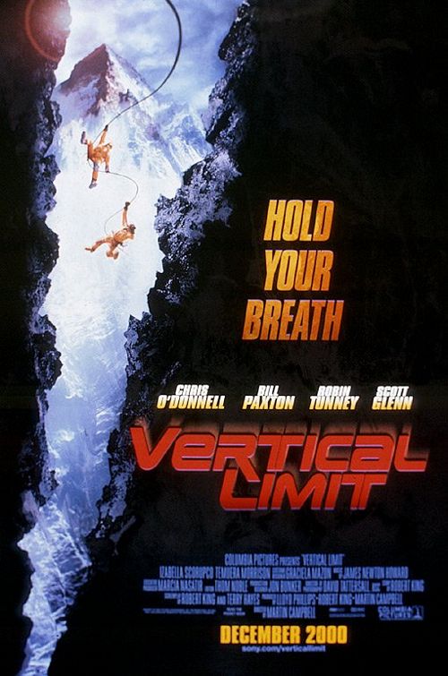 the movie poster: Vertical Limit (2000) ver1