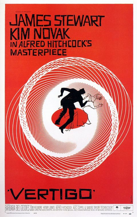 the movie poster: Vertigo (1958)