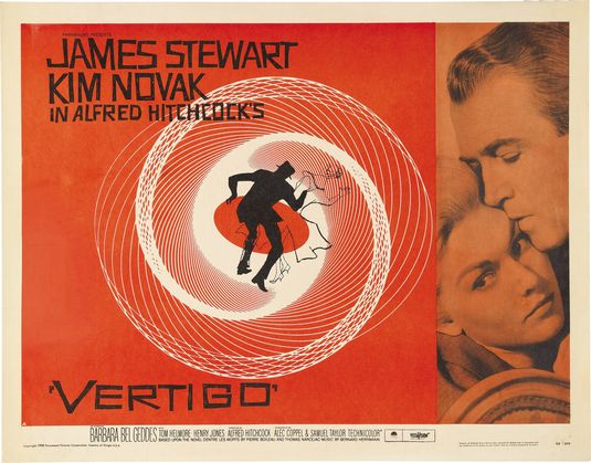 the movie poster: Vertigo (1958) ver3
