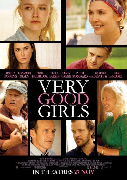 1000 piece jigsaw puzzle for the movie poster: Very Good Girls (2014) ver2