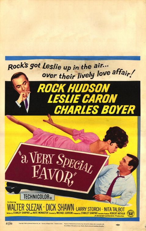the movie poster: A Very Special Favor (1965)