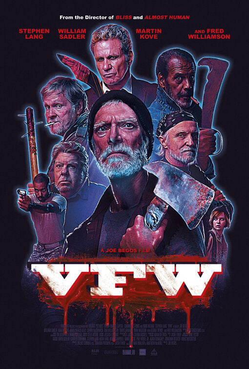 1000 piece jigsaw puzzle for the movie poster: VFW (2020)
