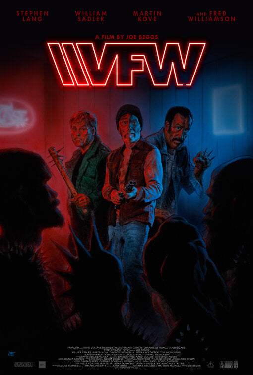 1000 piece jigsaw puzzle for the movie poster: VFW (2020) ver2