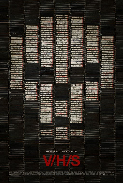 1000 piece jigsaw puzzle for the movie poster: V/H/S (2012)