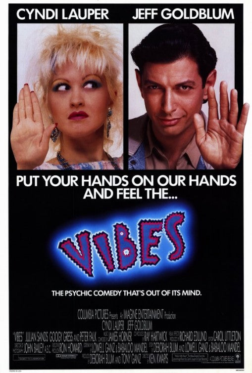 the movie poster: Vibes (1988) ver2