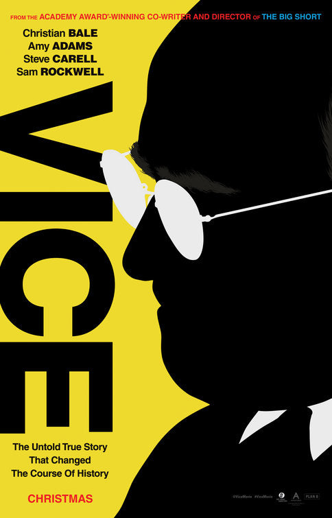 1000 piece jigsaw puzzle for the movie poster: Vice (2018)
