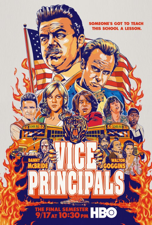 1000 piece jigsaw puzzle for tv poster: Vice Principals, ver8