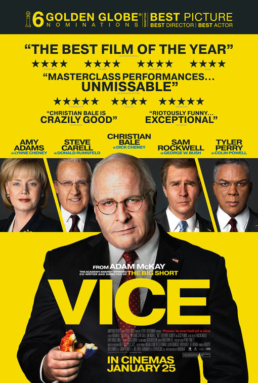 1000 piece jigsaw puzzle for the movie poster: Vice (2018) ver3