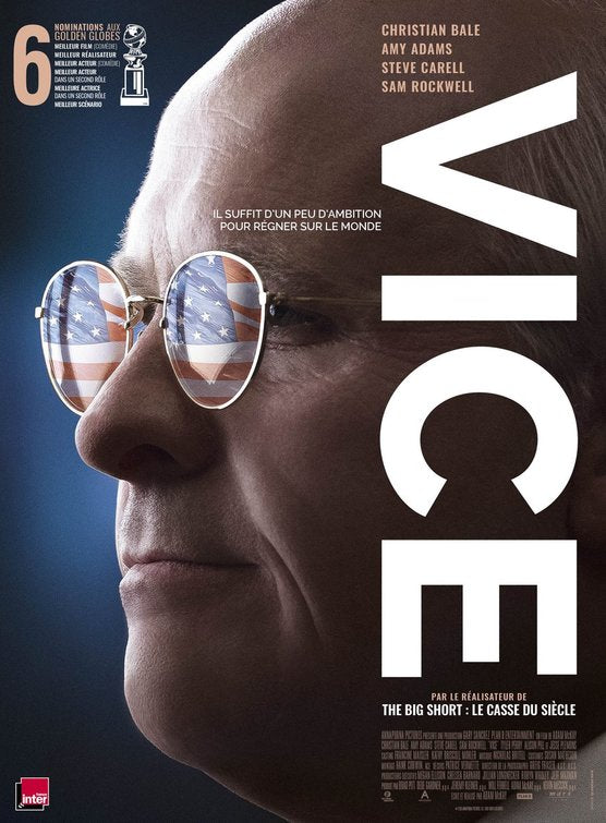1000 piece jigsaw puzzle for the movie poster: Vice (2018) ver4