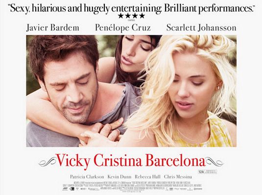 the movie poster: Vicky Cristina Barcelona (2008) ver2