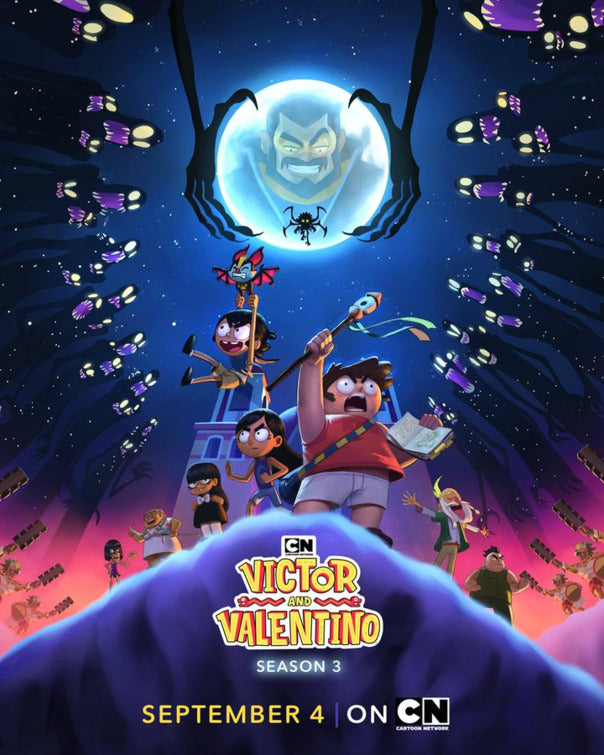 1000 piece jigsaw puzzle for tv poster: Victor & Valentino