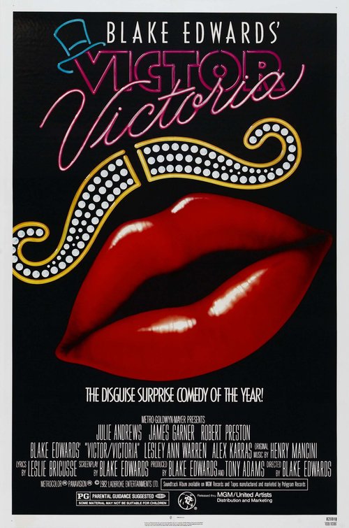 the movie poster: Victor / Victoria (1982)