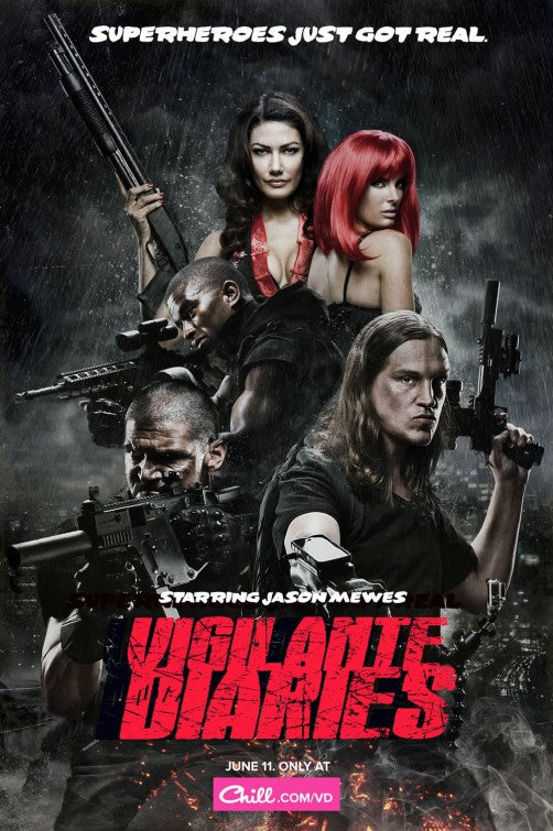 1000 piece jigsaw puzzle for tv poster: Vigilante Diaries