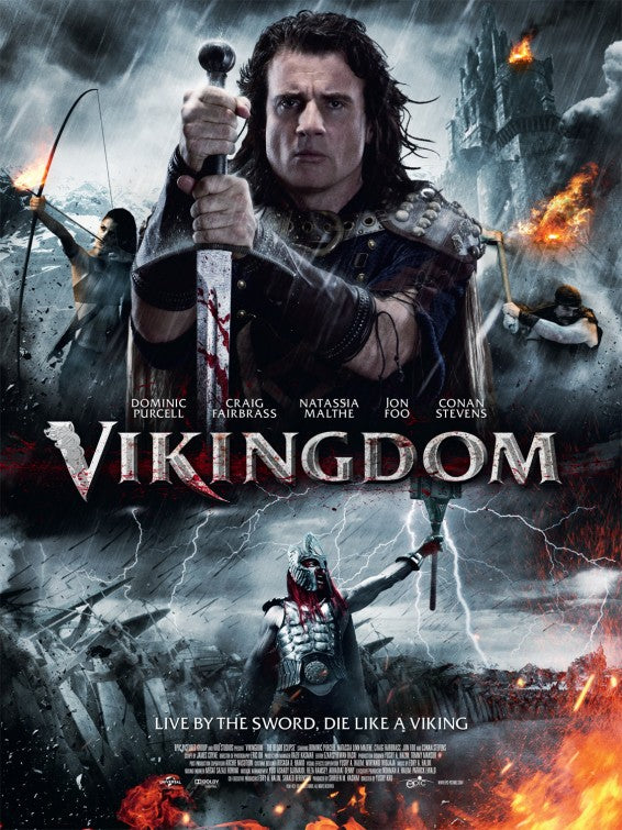 1000 piece jigsaw puzzle for the movie poster: Vikingdom (2013)