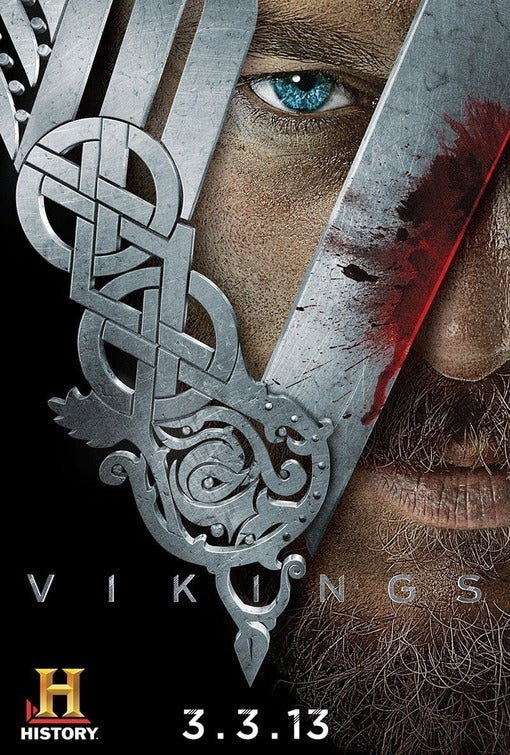 1000 piece jigsaw puzzle for tv poster: Vikings