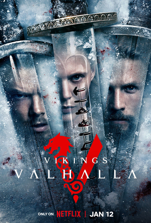 1000 piece jigsaw puzzle for tv poster: Vikings: Valhalla, ver12