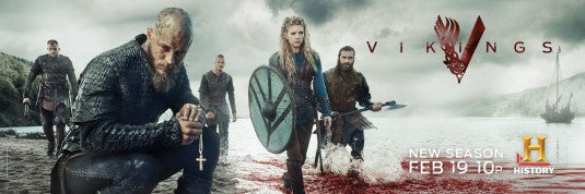 1000 piece jigsaw puzzle for tv poster: Vikings, ver12