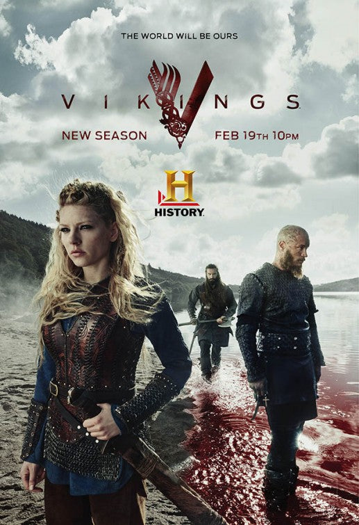 1000 piece jigsaw puzzle for tv poster: Vikings, ver13