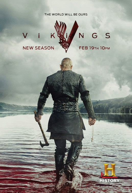 1000 piece jigsaw puzzle for tv poster: Vikings, ver15
