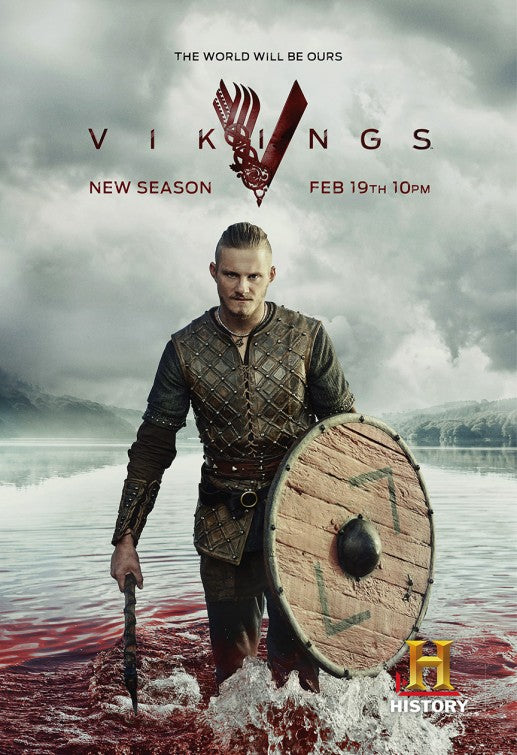 1000 piece jigsaw puzzle for tv poster: Vikings, ver17