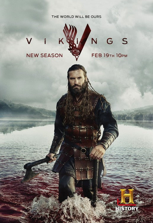 1000 piece jigsaw puzzle for tv poster: Vikings, ver18